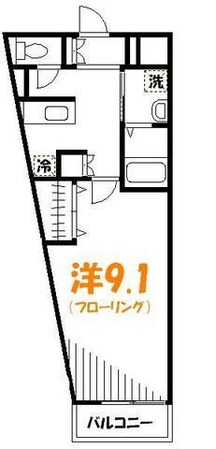 グロリオーサ西国分寺の物件間取画像